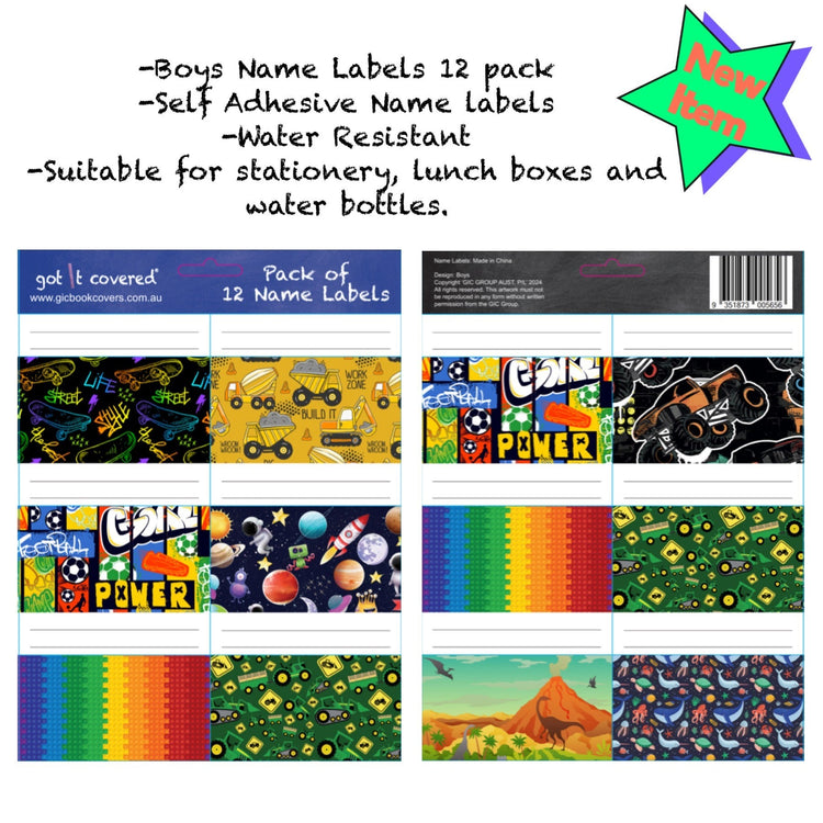 Name Labels - Adhesive