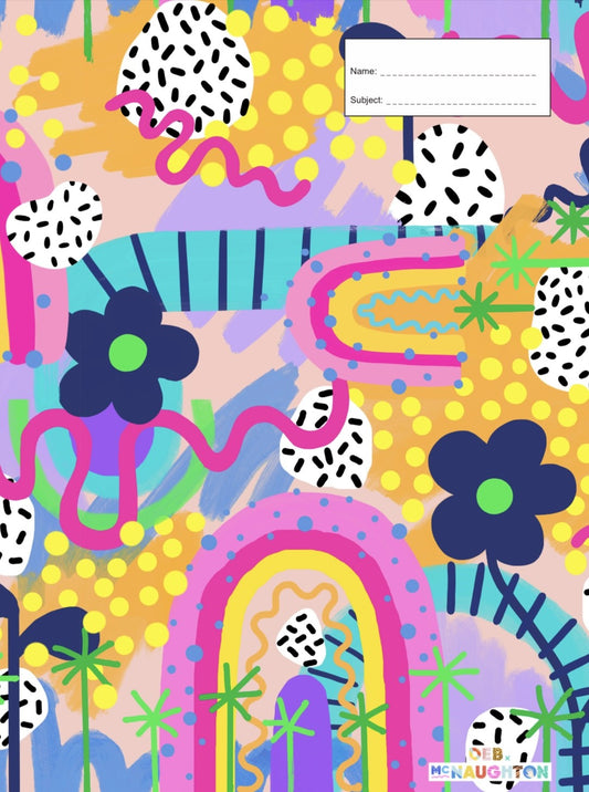 Book Cover - A4 - Deb Mc Naughton - Rainbow of Hope