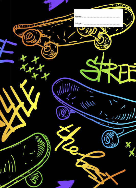 Book Cover - A4 - Skate Street Life