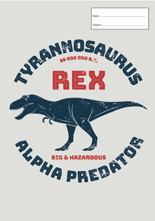 Book Cover - A4 - T-Rex