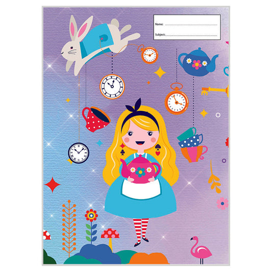 Book Cover - Scrapbook - Alice Wonderland
