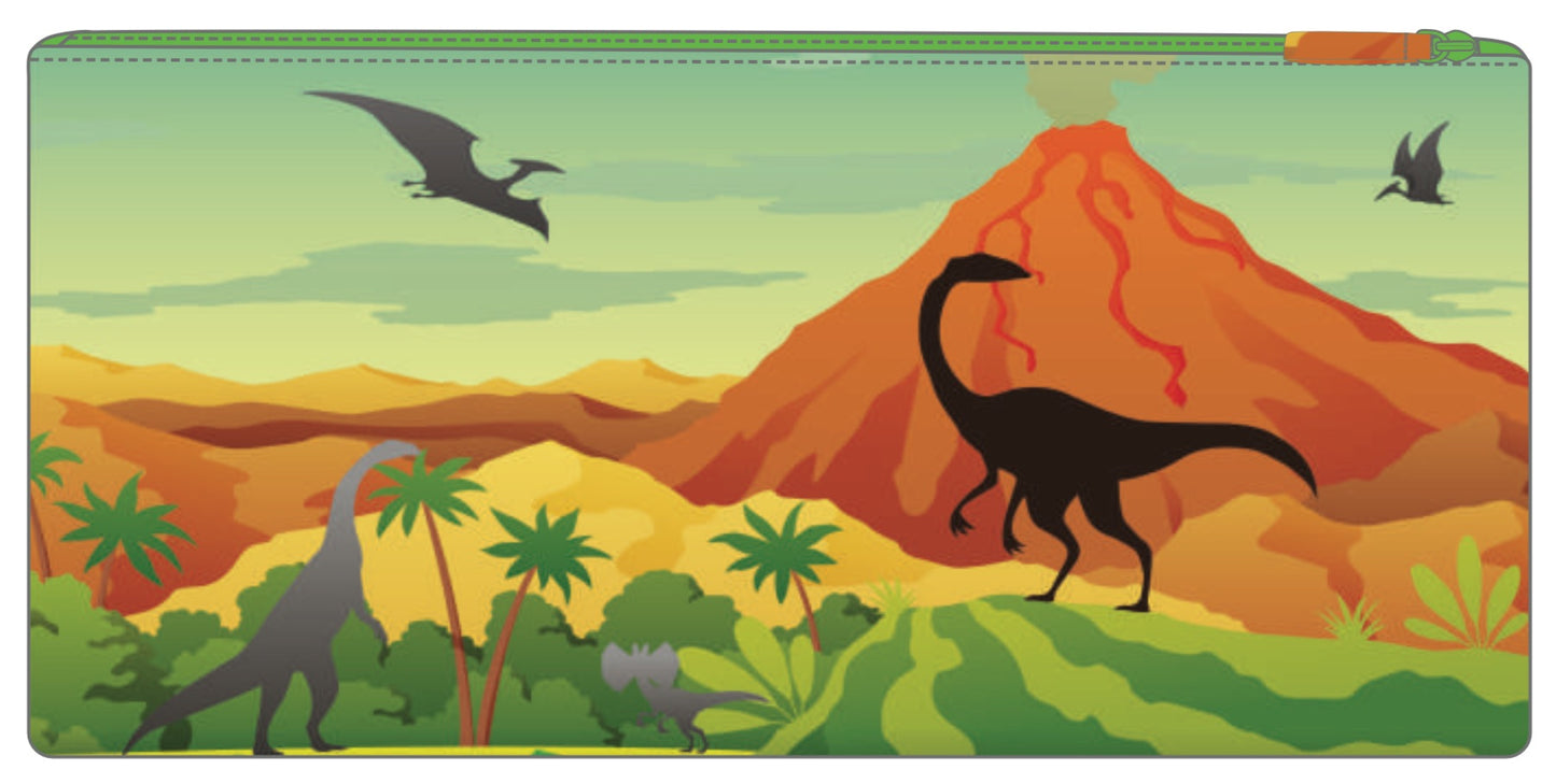 Long Pencil Case - Dino Park