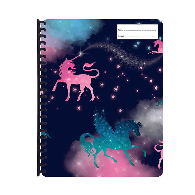 Display Folder - Sparkly Unicorns