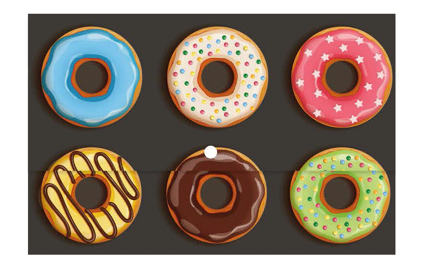 Document Wallet - Donuts