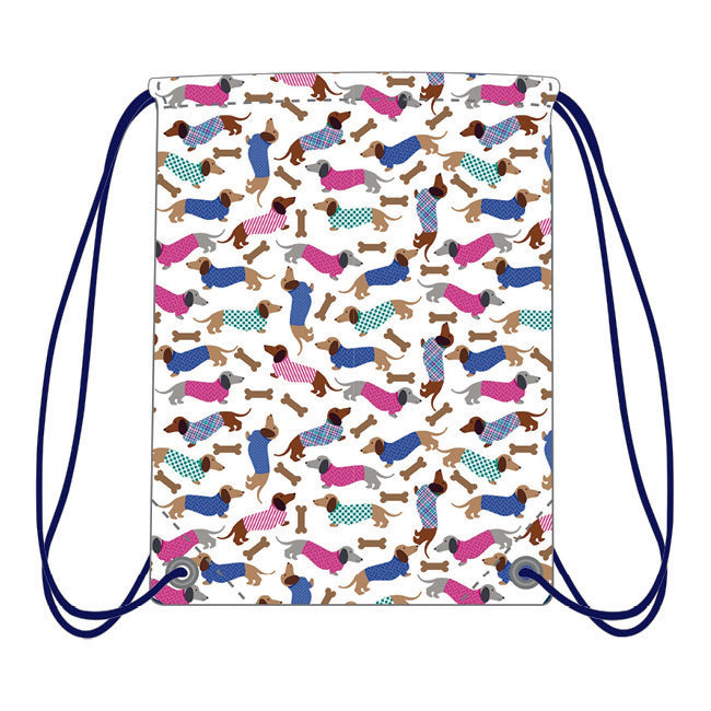 Drawstring Bag - Dachshunds