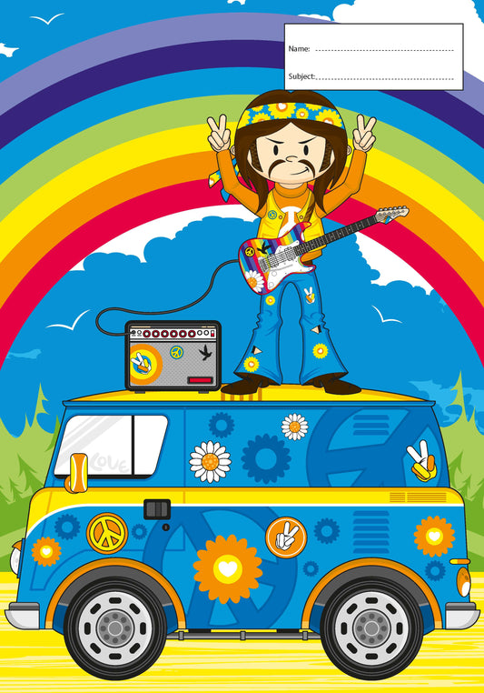 Book Cover - Exercise Book - Peace Baby