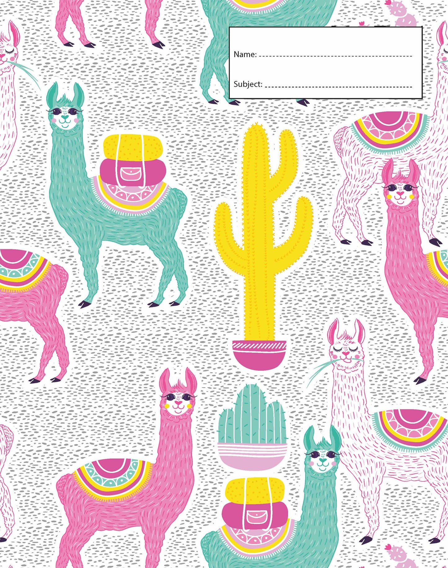 Book Cover - Exercise Book - Drama Llama