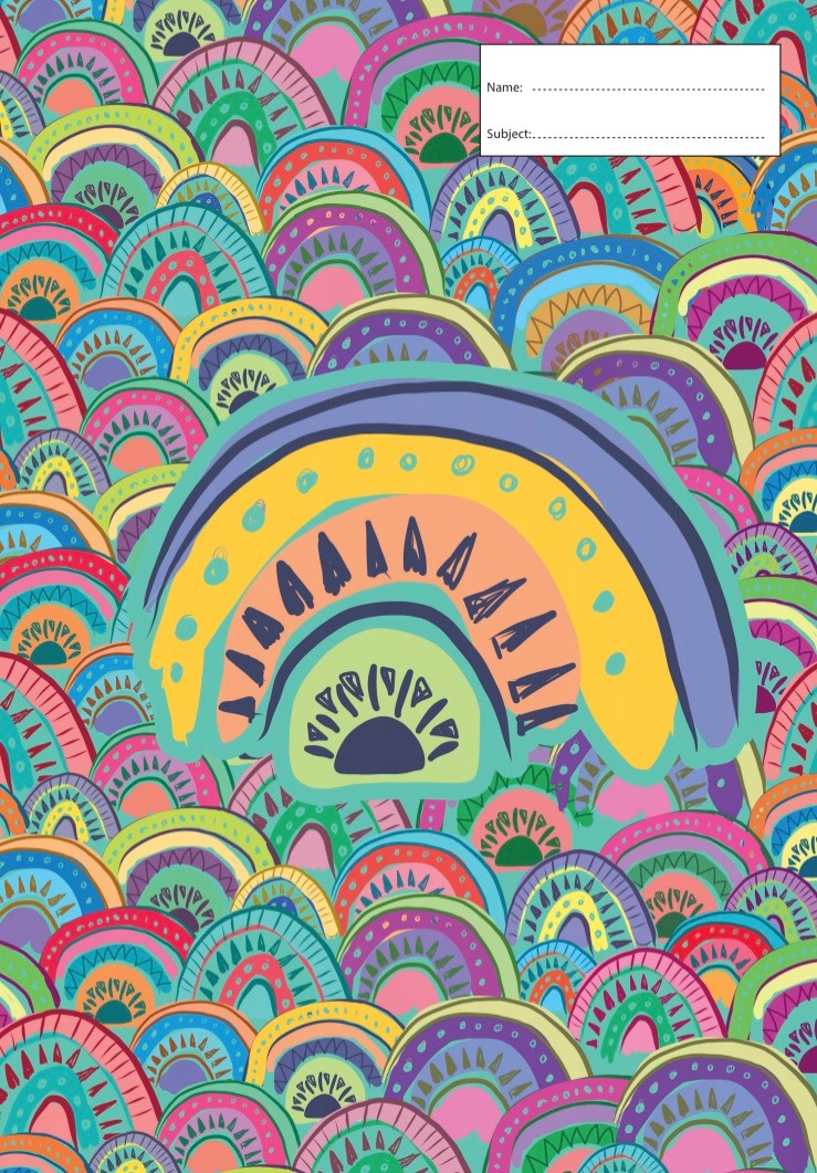 Book Cover - A4 - Lisa Pollock Rainbows