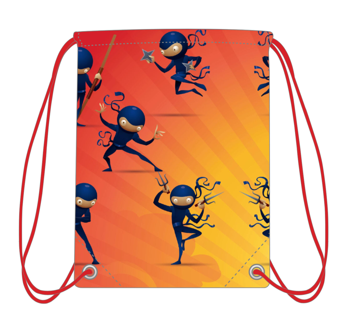 Drawstring Bag - Ninja