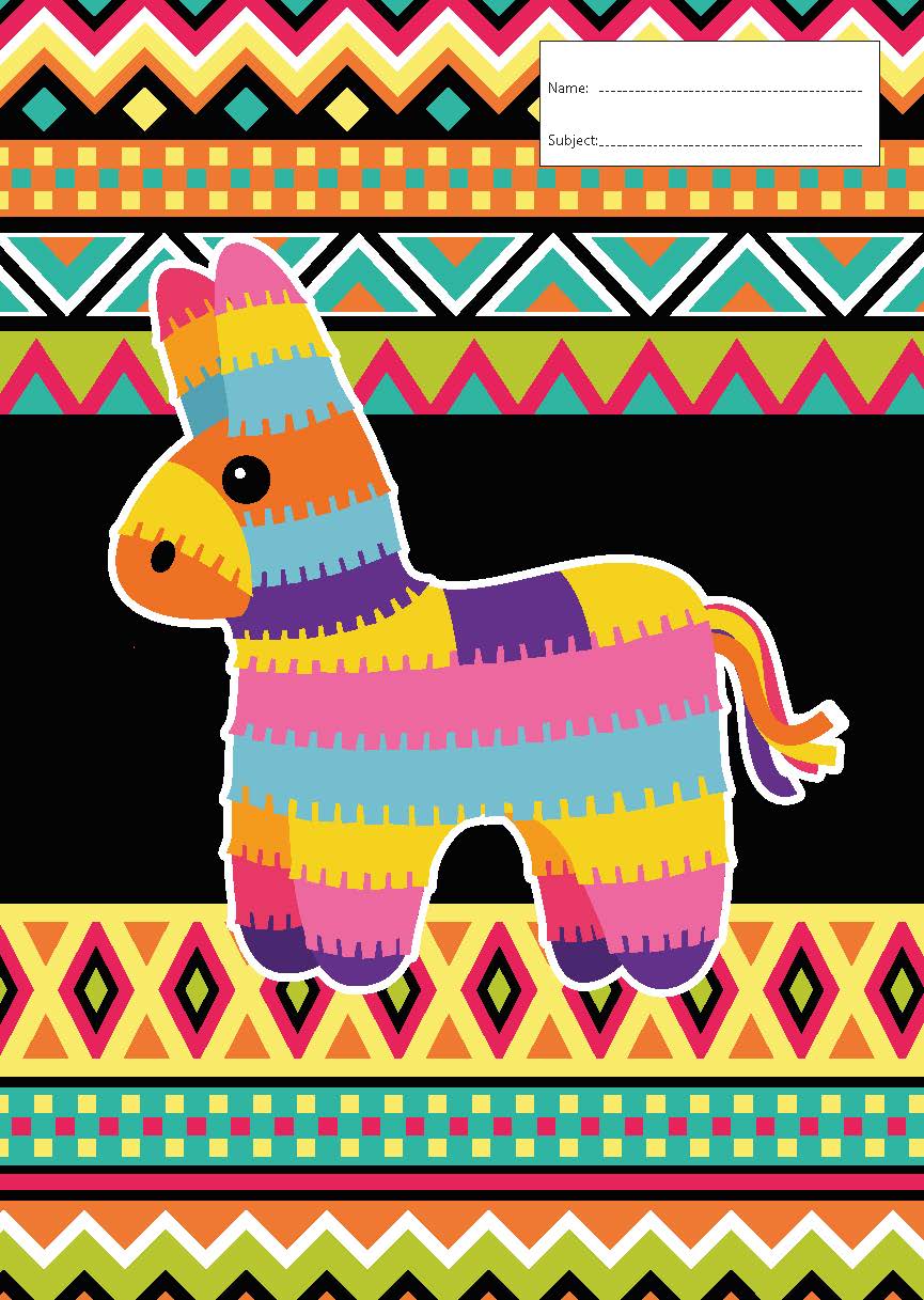 Book Cover - Scrapbook - Pinata