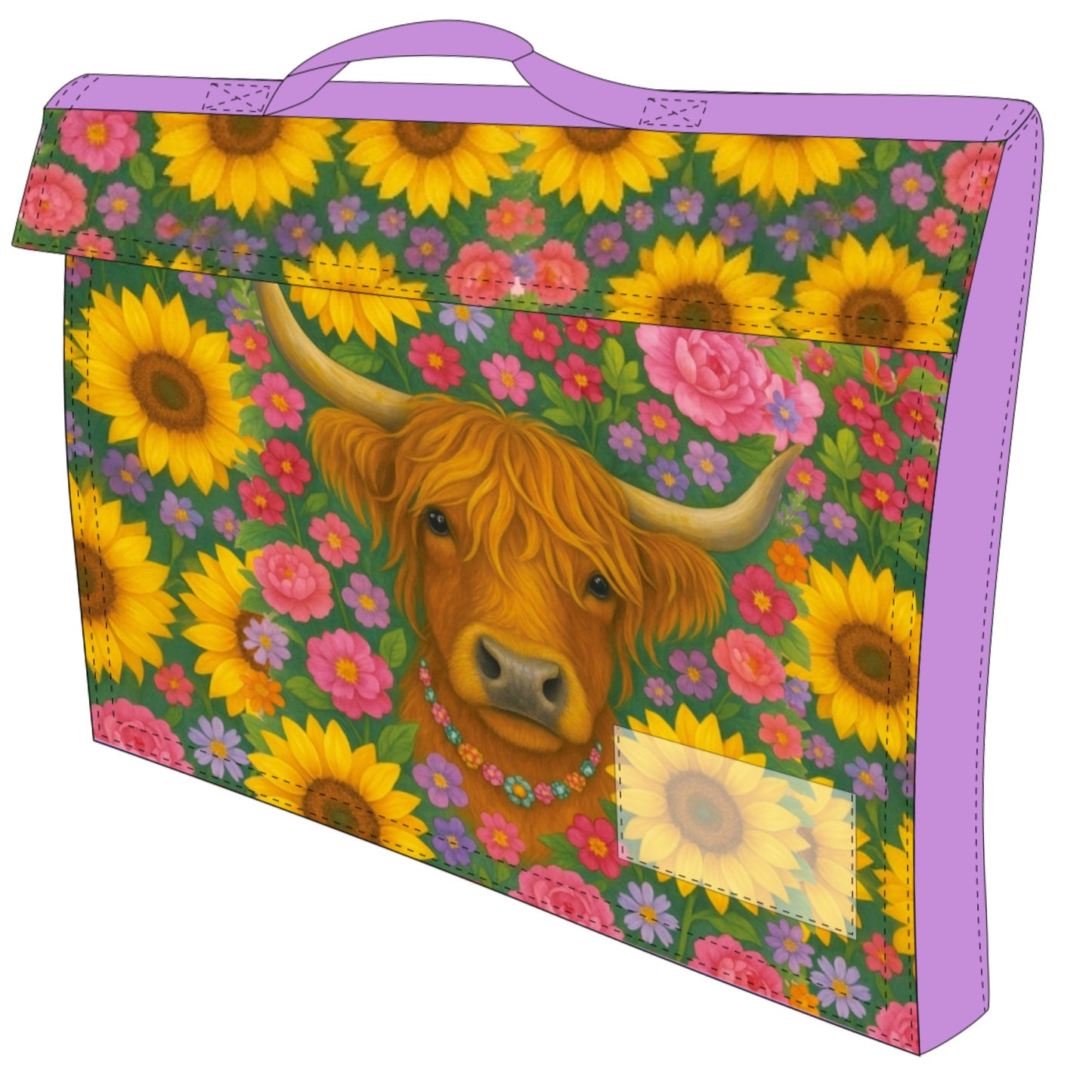 Book Bag - Highland Cow