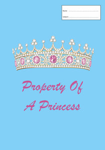 Book Cover - A4 - Princess