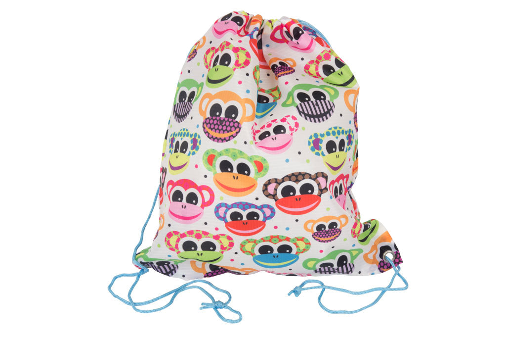 Drawstring Bag - Monkeys