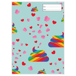 Book Cover - Scrapbook - Rainbow Softserve