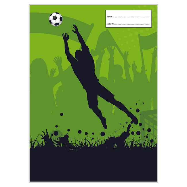 Book Cover - A4 - Soccer Goalie