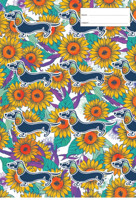 Book Cover - A4 - Lisa Pollock Dachshunds