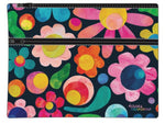 Pencil Case - Large 2 zip - Kasey Rainbow - Floral Fields